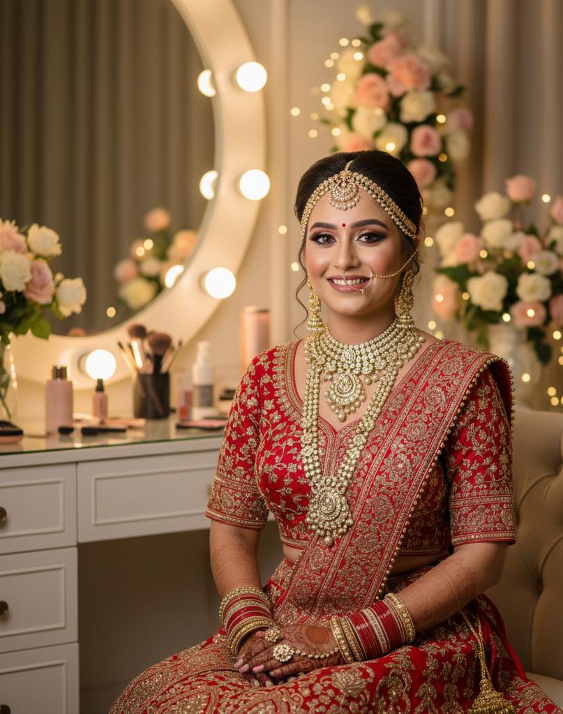 Transforming Brides into Icons – HD & Airbrush Bridal Makeup by Ritika Verma MUA
